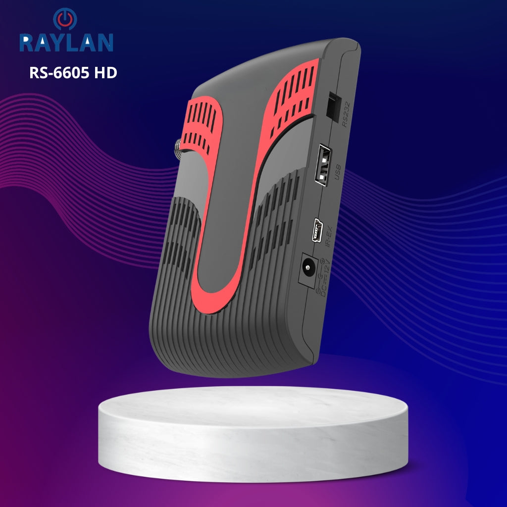 جهاز استقبال Raylan RS-6605 HD رقمي فضائي - Récepteur Satellite Numérique HD Raylan RS-6605