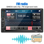 مشغل DVD للسيارة بشاشة لمس 7 بوصة بلوتوث USB AUX SD - Quickdz Shop - Autoradio DVD MP5 Tactile 7" Bluetooth USB AUX SD - Quickdz Shop